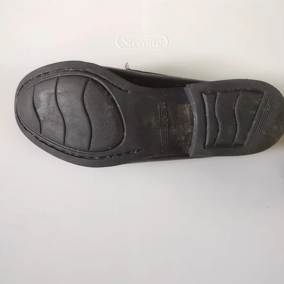 COPY - Sebago Leather Loafers, hand stiched, blk/D Brown, L/7W - Picture 10 of 10